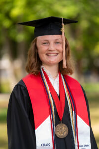 Commencement portrait of Robynn Huber.