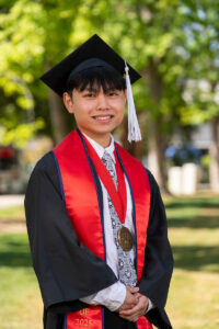 Commencement photo of Joshua Lor.