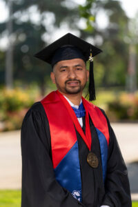Commencement photo of Prem Raj Timilsena.