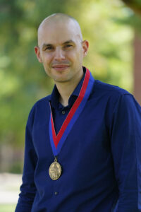 Portrait of Aris Athanasios Panagopoulos.