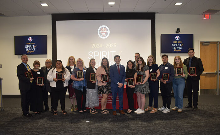Spirit of Service award recipients
