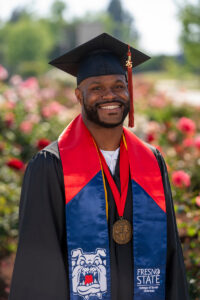 Commencement photo of Jason Davis.