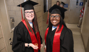 Eileen Huber and Renecha Gulley