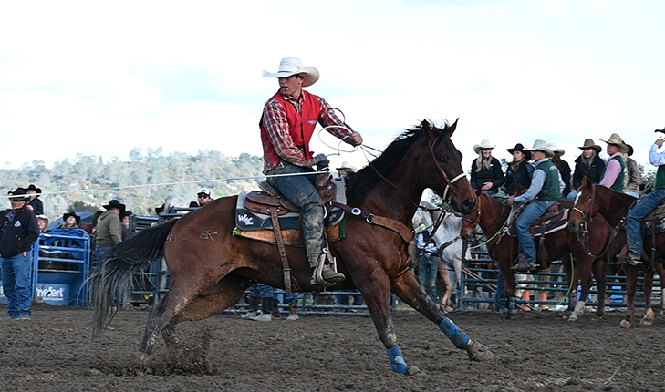 Tyler Jones on horse